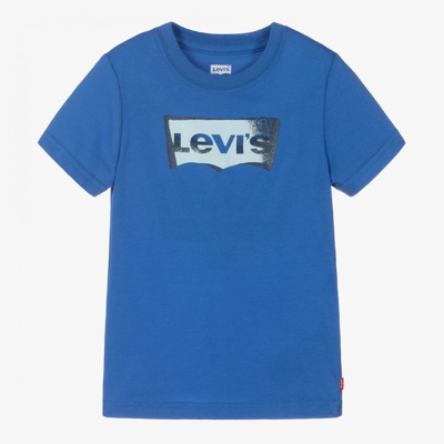 Levi's Babies' Boys Blue Cotton T-shirt