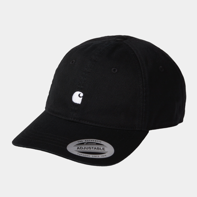 Carhartt Logo-embroidered Baseball Cap In Black