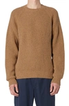 Apc Ludo Fisherman Sweater In Cab Camel