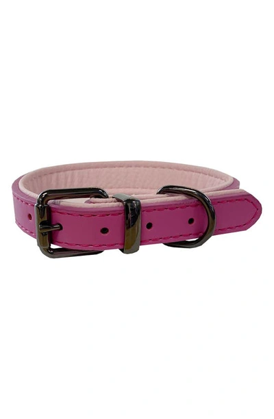 Dogs Of Glamour Atelier Luxury Pink Collar