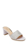 Jewel Badgley Mischka Della Sandal In Light Lilac