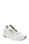 On Cloudnova Rubber-trimmed Mesh Running Sneakers In White/ Mineral