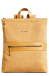 TED BAKER TONNE SUEDE CORDUROY BACKPACK