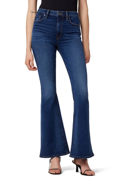Hudson Holly High Rise Flare Petite Jean In Part Time In Multi