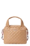 Mz Wallace Small Sutton Deluxe Tote In Caramel
