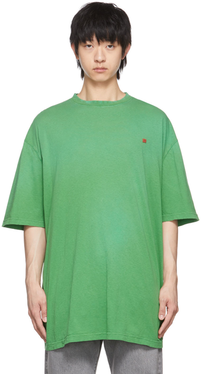 Acne Studios Eyck Oversized Logo-appliquéd Cotton-jersey T