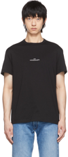 Maison Margiela Upside-down Logo Crew-neck T-shirt In Black