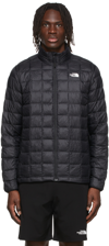 The North Face Black Thermoball Eco Packable Jacket In Jk3 Tnf Black