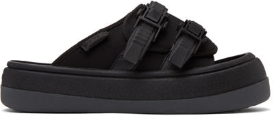 Eytys Ssense Exclusive Black Capri Sandals