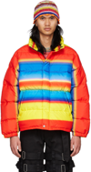 AGR MULTICOLOR DOWN PUFFER JACKET