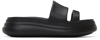 Rag & Bone Brixley Rubber Slide Flatform Sandals In Black