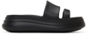 Rag & Bone Brixley Rubber Slide Flatform Sandals In Blk