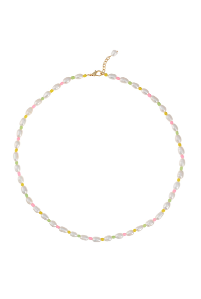 Talis Chains Pastel Pearl Necklace