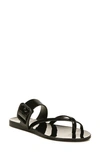Veronica Beard Salva Jelly Buckle Slide Sandals In Nocolor
