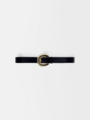 MAJE BELT WITH DIAMANTÉ BUCKLE FOR FALL/WINTER