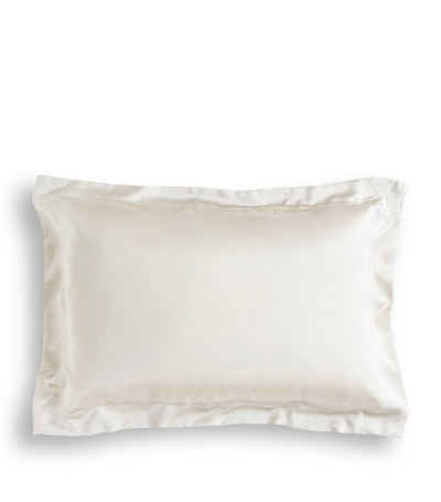 Gingerlily Silk Man Pillowcase (50cm X 75cm) In Ivory