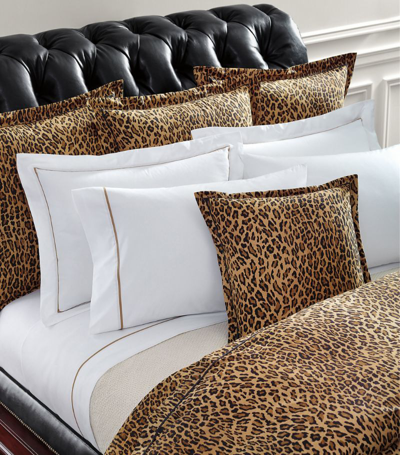 Ralph Lauren Westbank Chamois Housewife Pillowcase Pair (50cm X 75cm) In Beige