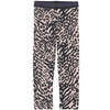 Kenzo Pink Teen Leggings With Animalier Print In Pink