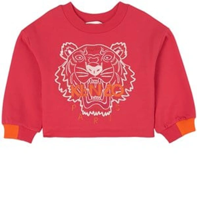Kenzo Kids' Pink Tiger Sweatshirt