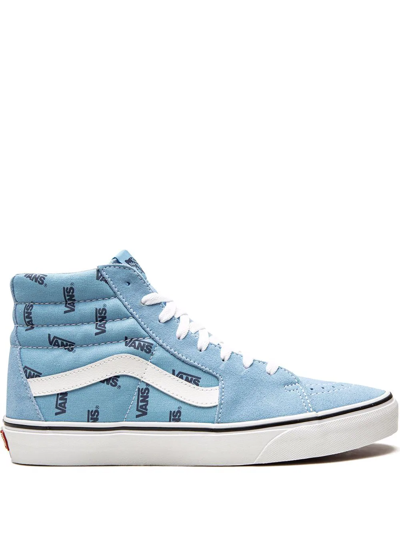 Vans Sk8 Hi Trainers In Blue