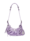 Balenciaga Le Cagole Xs Shoulder Bag In Purple