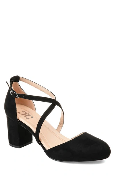 JOURNEE COLLECTION JOURNEE COLLECTION FOSTER BLOCK HEEL PUMP