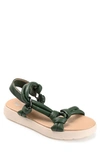 Journee Collection Women's Marri Sandals In Olive