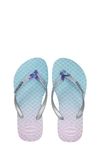 Havaianas Kids' Slim Glitter Flip Flop In Blue