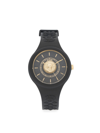 Versus Women's 39mm Stainless Steel & Silicone Watch In Black