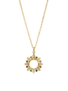 Tamara Comolli Women's Gypsy 18k Yellow Gold, Diamond, Sapphire & Tsavorite Sun Pendant Necklace