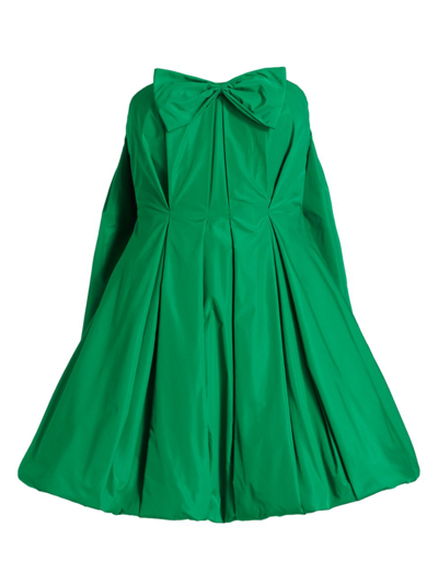 slim fit dress slacks Kelly Green Double Bow Mini Dress – Blossom Boutique main image 0