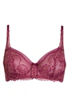 Skarlett Blue Minx Balconette Bra In Rapture / Tea Rose