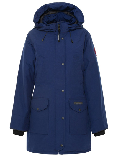 Canada Goose Trillium Hooded Down Parka In Blue