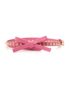 PRADA PRADA STUDDED BOW BELT