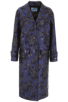 PRADA PRADA PATTERNED TRENCH COAT