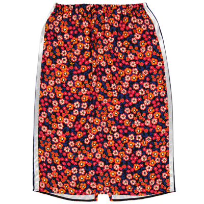 Marni Ladies Floral-print Straight Skirt In N/a