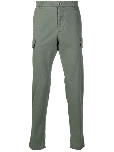 Peserico Cargo-pocket Detail Trousers In Verde