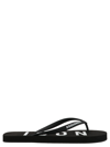 Dsquared2 Black Icon Splash Flip Flops In Black