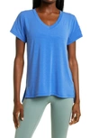 Zella Ava T-shirt In Blue Rapid