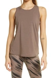 Zella Energy Tank In Tan Dusk