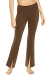 Alo Yoga Airbrush High Waist 7/8 Flutter Leggings Espresso In Espresso