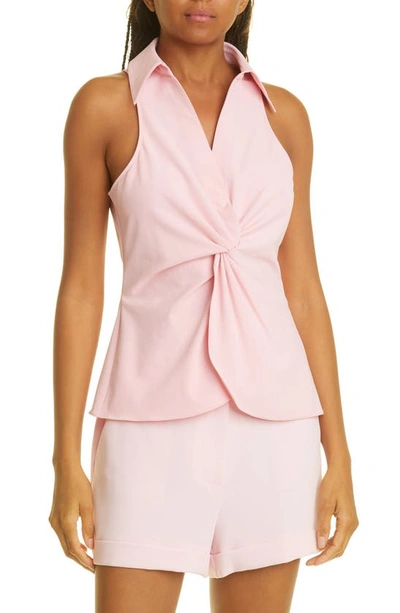 Cinq À Sept Mckenna Sleeveless Blouse In Pink Quartz