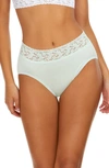 Hanky Panky Plus Size Supima® Cotton French Brief In White