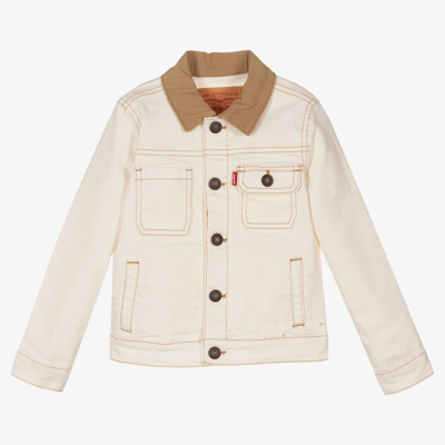 Levi's Babies' Boys Ivory Denim Jacket