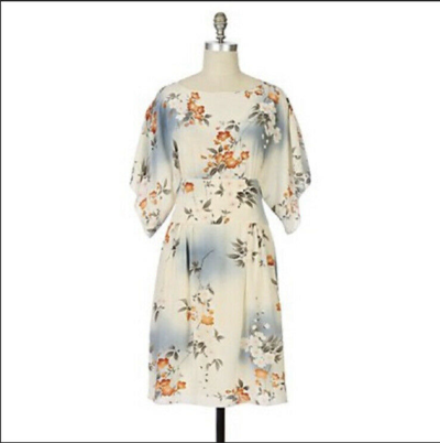 anna sui for anthropologie silk dress Anna Sui for Anthropologie