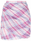 Isabel Marant Étoile Marant Étoile Woman Mini Skirt Pink Size 6 Cotton In Rosa