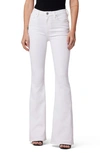 Hudson Holly High-rise Stretch Flare Jeans In White Horse