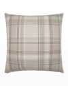 D.v. Kap Home Tartan Decorative Feather/down Pillow - 24"