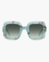 Isabel Marant Oversized Square Acetate Sunglasses In Green