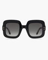 Isabel Marant 49mm Square Sunglasses In Black